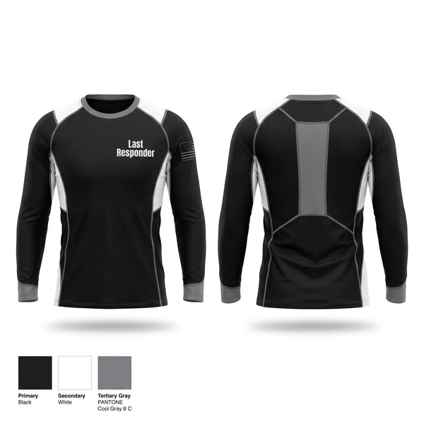 Long Sleeve Performance Shirt, Last Responder, Police, Teamtime, Team time, sublimation, custom sports apparel, team uniforms, spirit wear, spiritwear, sports uniforms, custom shirts, team store, custom team store, fundraiser sports, apparel fundraiser