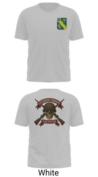 Short Sleeve Performance Shirt, Cutthroat Company 1-63 AR, Army, Teamtime, Team time, sublimation, custom sports apparel, team uniforms, spirit wear, spiritwear, sports uniforms, custom shirts, team store, custom team store, fundraiser sports, apparel fundraiser