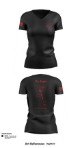 The Legion / B CO / 2-5 CAV 94510453 Women's Short Sleeve V-neck Shirt - 2