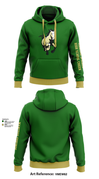 Hoodie, Manitou Springs High School Cheer, Cheer, Teamtime, Team time, sublimation, custom sports apparel, team uniforms, spirit wear, spiritwear, sports uniforms, custom shirts, team store, custom team store, fundraiser sports, apparel fundraiser