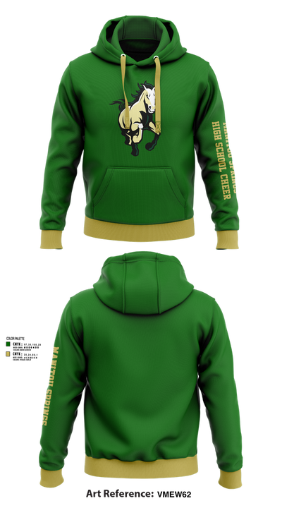 Manitou Springs High School Cheer 43487392 Hoodie - 53