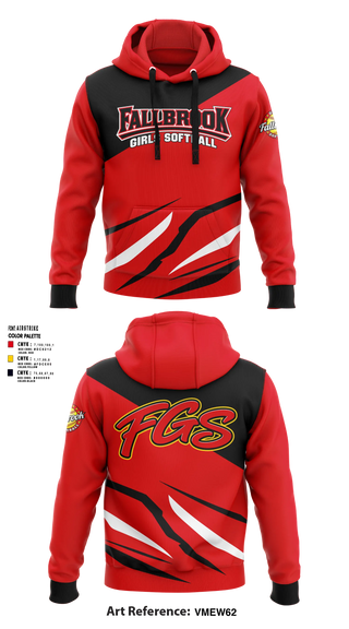Hoodie, Fallbrook girls softball, Softball, Teamtime, Team time, sublimation, custom sports apparel, team uniforms, spirit wear, spiritwear, sports uniforms, custom shirts, team store, custom team store, fundraiser sports, apparel fundraiser