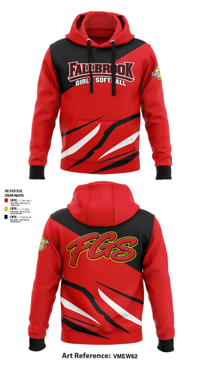 Fallbrook girls softball Hoodie - 6