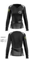 TEKKIKAN 92448840 Women's Long Sleeve V-neck Shirt - 2