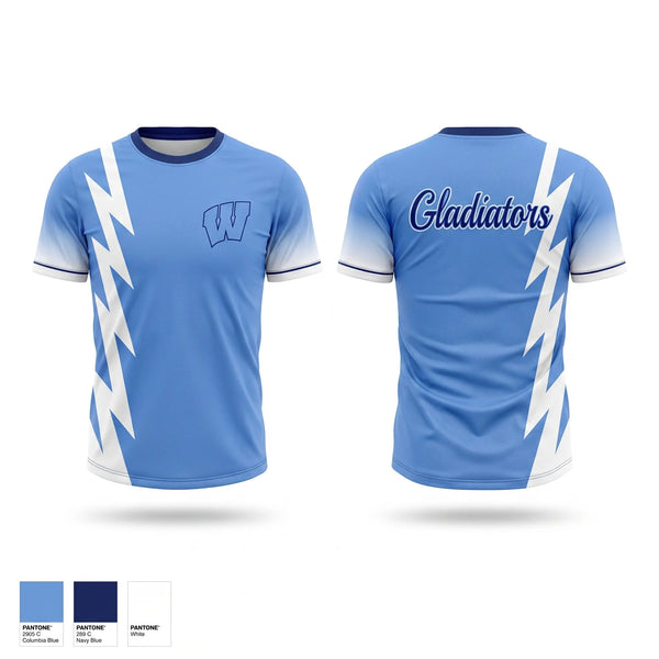 Football Jersey, Widefield Gladiators, Men's Basketball, Teamtime, Team time, sublimation, custom sports apparel, team uniforms, spirit wear, spiritwear, sports uniforms, custom shirts, team store, custom team store, fundraiser sports, apparel fundraiser