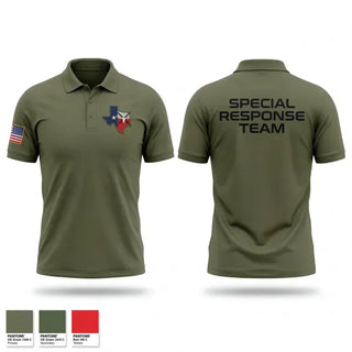 Short Sleeve Performance Polo, Houston ERO SRT, Police, Teamtime, Team time, sublimation, custom sports apparel, team uniforms, spirit wear, spiritwear, sports uniforms, custom shirts, team store, custom team store, fundraiser sports, apparel fundraiser