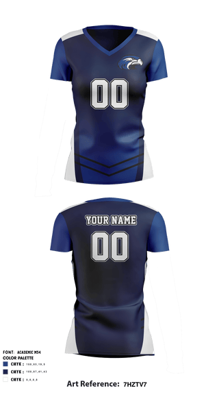 Women's Short Sleeve Vneck Shirt, Shorter University Athletics Volleyball, Women's Volleyball, Teamtime, Team time, sublimation, custom sports apparel, team uniforms, spirit wear, spiritwear, sports uniforms, custom shirts, team store, custom team store, fundraiser sports, apparel fundraiser