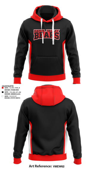 Hoodie, Hatch Valley Bears, Men's Basketball, Teamtime, Team time, sublimation, custom sports apparel, team uniforms, spirit wear, spiritwear, sports uniforms, custom shirts, team store, custom team store, fundraiser sports, apparel fundraiser
