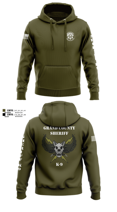 GCSO K9 Hoodie - 103