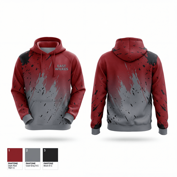 Hoodie, East wilkes, , Teamtime, Team time, sublimation, custom sports apparel, team uniforms, spirit wear, spiritwear, sports uniforms, custom shirts, team store, custom team store, fundraiser sports, apparel fundraiser