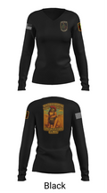 SCC 10th Field Hospital 86139824 Women's Long Sleeve V-neck Shirt - 37