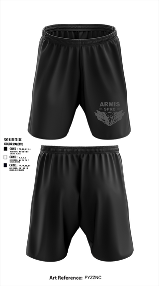 Athletic Shorts With Pockets, Armis GANG, National Guard, Teamtime, Team time, sublimation, custom sports apparel, team uniforms, spirit wear, spiritwear, sports uniforms, custom shirts, team store, custom team store, fundraiser sports, apparel fundraiser