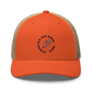 Beddingfield High School Music Retro Trucker Hat | Yupoong 6606