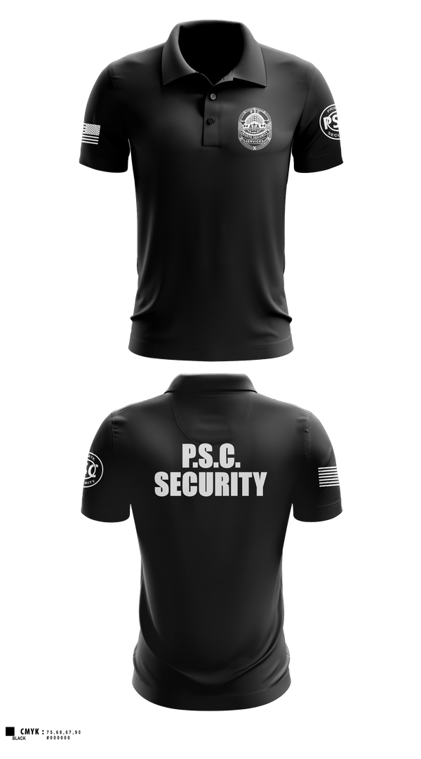 Short Sleeve Performance Polo, Security, Police, Teamtime, Team time, sublimation, custom sports apparel, team uniforms, spirit wear, spiritwear, sports uniforms, custom shirts, team store, custom team store, fundraiser sports, apparel fundraiser