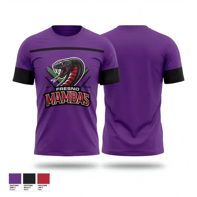 Fresno Mambas 7700047 Short Sleeve Performance Shirt - 1