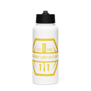 Isenbarger Construction LLC 2868916 Stainless Steel Water Bottle with a Straw Lid