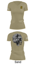Gorilla battalion 60228867 Women's Short Sleeve V-neck Shirt - 88