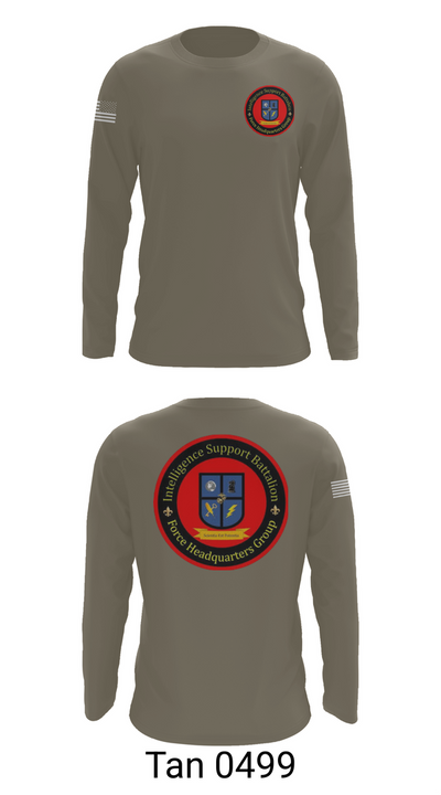 Intelligence Support Battalion 57442174 Long Sleeve Performance Shirt 66