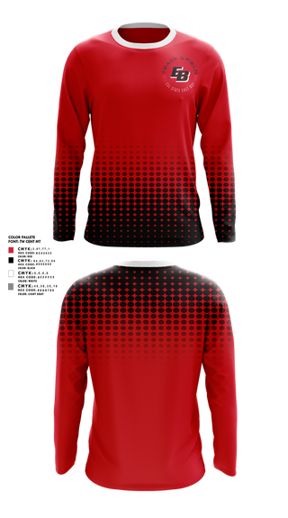 Long Sleeve Performance Shirt, CSU East Bay Track & Field, Track & Field, Teamtime, Team time, sublimation, custom sports apparel, team uniforms, spirit wear, spiritwear, sports uniforms, custom shirts, team store, custom team store, fundraiser sports, apparel fundraiser