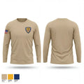 Burkesville Police 92405257 Long Sleeve Performance Shirt - 1