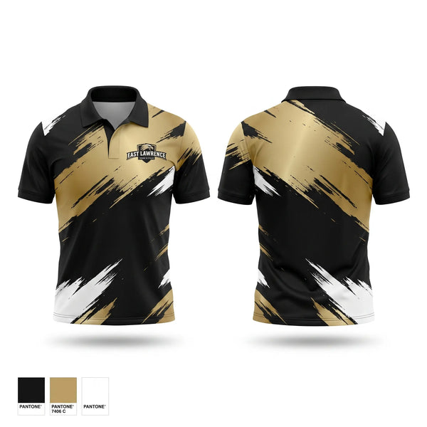 Short Sleeve Performance Polo, East Lawrence, Track & Field, Teamtime, Team time, sublimation, custom sports apparel, team uniforms, spirit wear, spiritwear, sports uniforms, custom shirts, team store, custom team store, fundraiser sports, apparel fundraiser