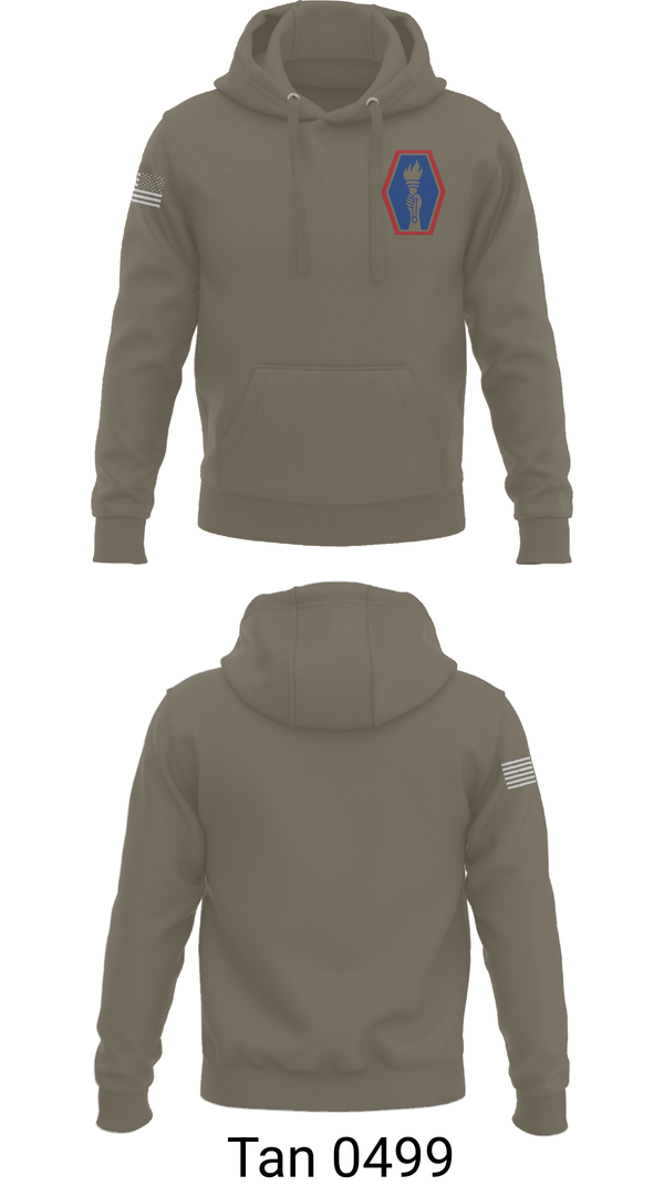 Hoodie, 100th BN 442nd IN, , Teamtime, Team time, sublimation, custom sports apparel, team uniforms, spirit wear, spiritwear, sports uniforms, custom shirts, team store, custom team store, fundraiser sports, apparel fundraiser