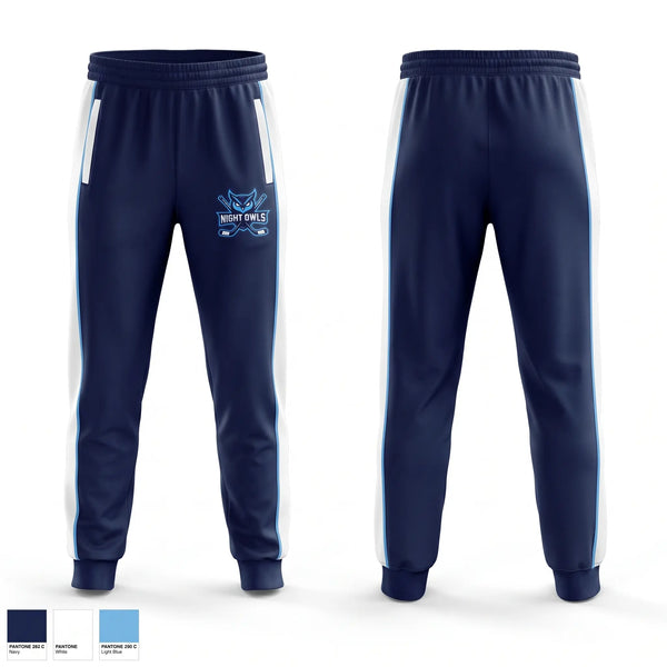 Sweatpants, Night Owls, Ice Hockey, Teamtime, Team time, sublimation, custom sports apparel, team uniforms, spirit wear, spiritwear, sports uniforms, custom shirts, team store, custom team store, fundraiser sports, apparel fundraiser