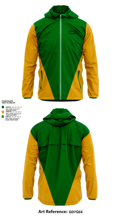 East Texas guardians 6351001 Windbreaker - 1
