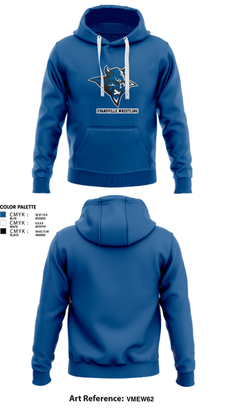 Hoodie, Evansville Wrestling, Wrestling, Teamtime, Team time, sublimation, custom sports apparel, team uniforms, spirit wear, spiritwear, sports uniforms, custom shirts, team store, custom team store, fundraiser sports, apparel fundraiser