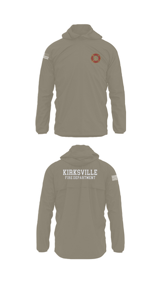 Windbreaker, Kirksville Volunteer Fire Department, Fire Department, Teamtime, Team time, sublimation, custom sports apparel, team uniforms, spirit wear, spiritwear, sports uniforms, custom shirts, team store, custom team store, fundraiser sports, apparel fundraiser