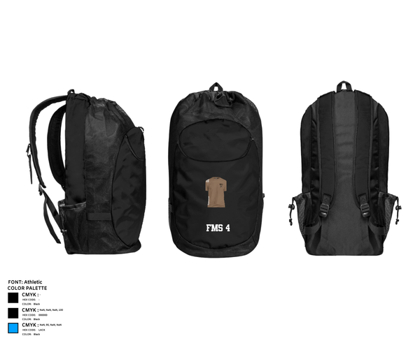 Gear Bag, FMS 4, , Teamtime, Team time, sublimation, custom sports apparel, team uniforms, spirit wear, spiritwear, sports uniforms, custom shirts, team store, custom team store, fundraiser sports, apparel fundraiser