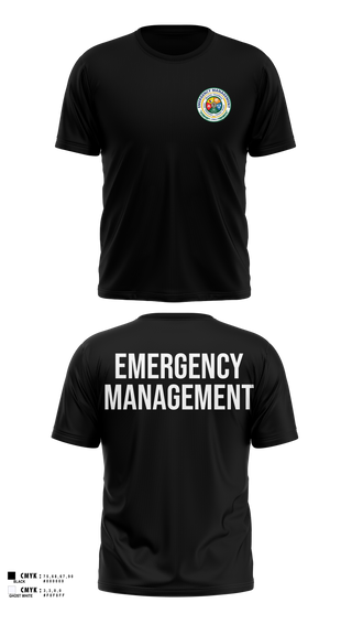 Old School Cotton Feel Shirt, CCRI Emergency Management / Emergency Operations Center, Fire Department, Teamtime, Team time, sublimation, custom sports apparel, team uniforms, spirit wear, spiritwear, sports uniforms, custom shirts, team store, custom team store, fundraiser sports, apparel fundraiser