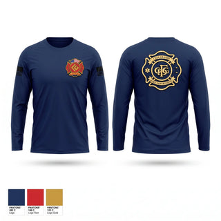 Long Sleeve Performance Shirt, Casa Grande Fire Department, Fire Department, Teamtime, Team time, sublimation, custom sports apparel, team uniforms, spirit wear, spiritwear, sports uniforms, custom shirts, team store, custom team store, fundraiser sports, apparel fundraiser