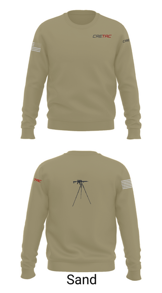 Crew Neck Sweatshirt, CRETAC Europe, , Teamtime, Team time, sublimation, custom sports apparel, team uniforms, spirit wear, spiritwear, sports uniforms, custom shirts, team store, custom team store, fundraiser sports, apparel fundraiser