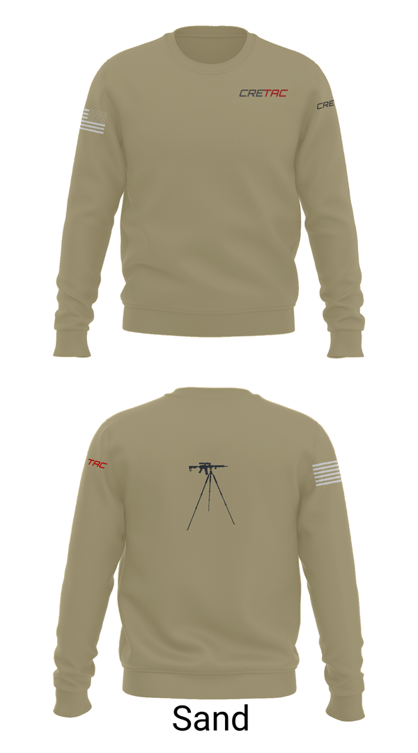 Crew Neck Sweatshirt, CRETAC Europe, , Teamtime, Team time, sublimation, custom sports apparel, team uniforms, spirit wear, spiritwear, sports uniforms, custom shirts, team store, custom team store, fundraiser sports, apparel fundraiser
