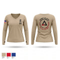 instructor Women's Long Sleeve V-neck Shirt - 1