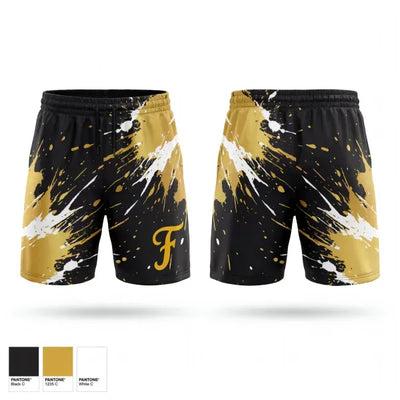 Fremont Yellow Devils 95321298 Athletic Shorts With Pockets - 1