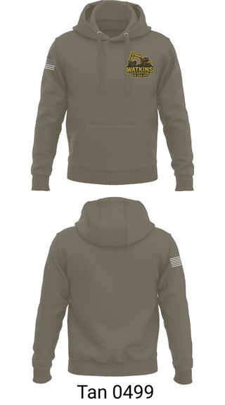 Hoodie, 252 EngineersWatkins Excavation, , Teamtime, Team time, sublimation, custom sports apparel, team uniforms, spirit wear, spiritwear, sports uniforms, custom shirts, team store, custom team store, fundraiser sports, apparel fundraiser
