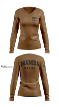 559 L-MDS 70960594 Women's Long Sleeve V-neck Shirt - 100