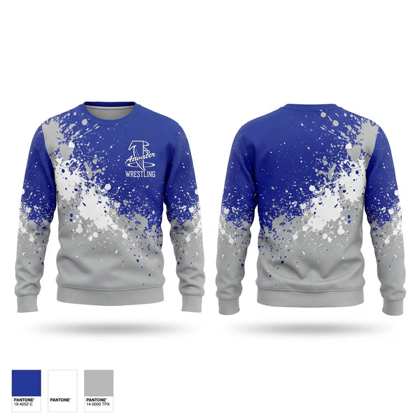 Crew Neck Sweatshirt, Atwater Falcons, Wrestling, Teamtime, Team time, sublimation, custom sports apparel, team uniforms, spirit wear, spiritwear, sports uniforms, custom shirts, team store, custom team store, fundraiser sports, apparel fundraiser