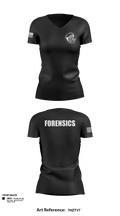 Crime Scene Unit 55168852 Women's Short Sleeve V-neck Shirt - 2