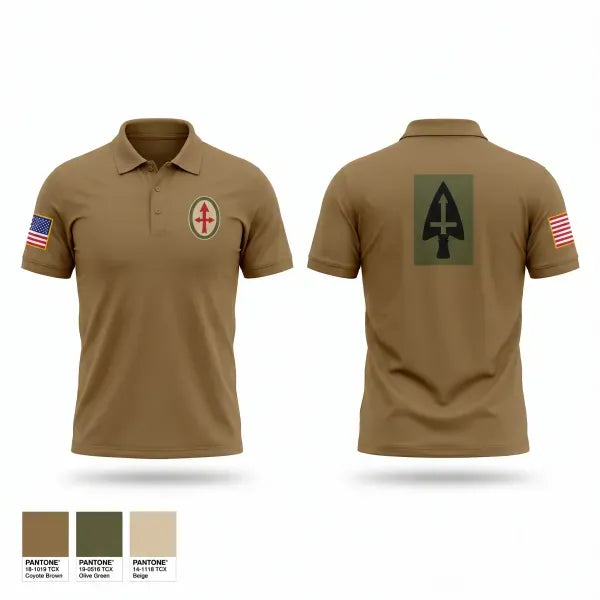 Short Sleeve Performance Polo, 120th FA, National Guard, Teamtime, Team time, sublimation, custom sports apparel, team uniforms, spirit wear, spiritwear, sports uniforms, custom shirts, team store, custom team store, fundraiser sports, apparel fundraiser