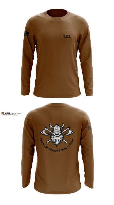 148th E.S.T. 42983044 Long Sleeve Performance Shirt 4