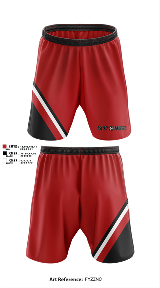 Athletic Shorts With Pockets, Storm, Women's Soccer, Teamtime, Team time, sublimation, custom sports apparel, team uniforms, spirit wear, spiritwear, sports uniforms, custom shirts, team store, custom team store, fundraiser sports, apparel fundraiser