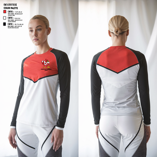Long Sleeve Performance Shirt, Adamsville Cardinals Cheer, Cheer, Teamtime, Team time, sublimation, custom sports apparel, team uniforms, spirit wear, spiritwear, sports uniforms, custom shirts, team store, custom team store, fundraiser sports, apparel fundraiser
