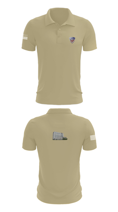Vet-Sec Protective agency 68125060 Short Sleeve Performance Polo - 39