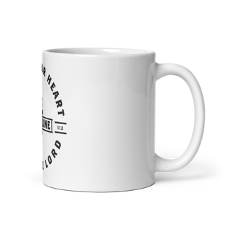 Friends Baptist Church 50739400 White Glossy Mug - Large