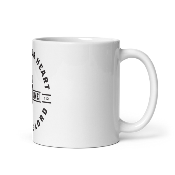 Friends Baptist Church 50739400 White Glossy Mug - Medium