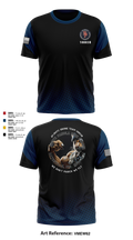 AFJROTC MS-081 DRONE TEAM 88778530 Short Sleeve Performance Shirt - 217