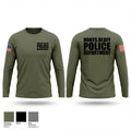 HOKES BLUFF POLICE DEPARTMENT 69321559 Long Sleeve Performance Shirt - 1